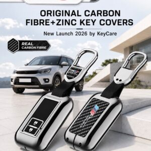 ORIGINAL CARBON (FIBRE+ZINC) KEY COVER KC-05 CF