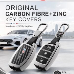 ORIGINAL CARBON (FIBRE+ZINC) KEY COVER KC-07 CF