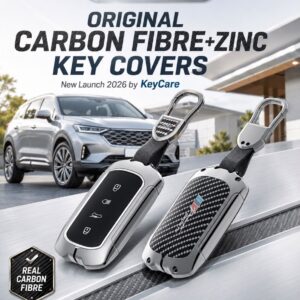 ORIGINAL CARBON (FIBRE+ZINC) KEY COVER KC-86 CF