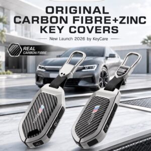 ORIGINAL CARBON (FIBRE+ZINC) KEY COVER KC-89 CF