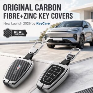 ORIGINAL CARBON (FIBRE+ZINC) KEY COVER KC-08 CF