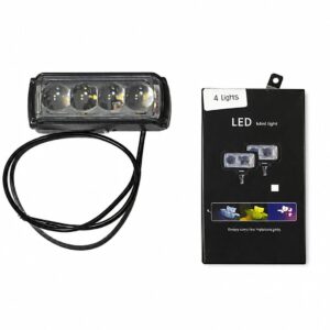 4 LENS MULTI COLOUR  GRILL LIGHT & BIKE LIGHT