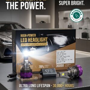 SR Y70 280 WATT CAR LED LIGHT MODEL NO H7