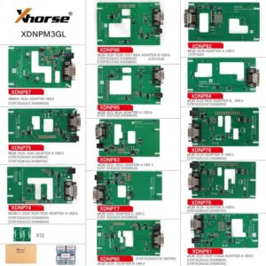 MQB SOLDFREE ADAPTOR SET OF 13PC