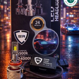 SR-20 240 WATT CAR LED LIGHT WITH SILVER METAL MODEL NO 9012