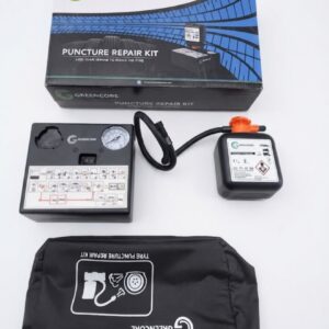 GREENCORE TYRE INFLATOR (WITH PUNCTURE KIT)