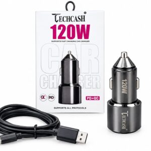 TECHCASH 120W CAR CHARGER