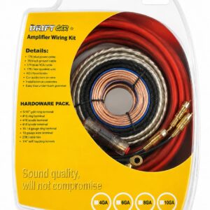 AMPLIFIER WIRING KIT 4 GAGE